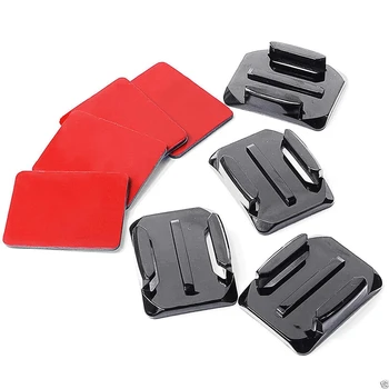 

Helmet Accessories Kit Set 12x Surface Mounts + 12x Adhesive Stickers Sticker Pads for GoPro Hero 7/6/5/4/3+/3 Hero Session SJ40