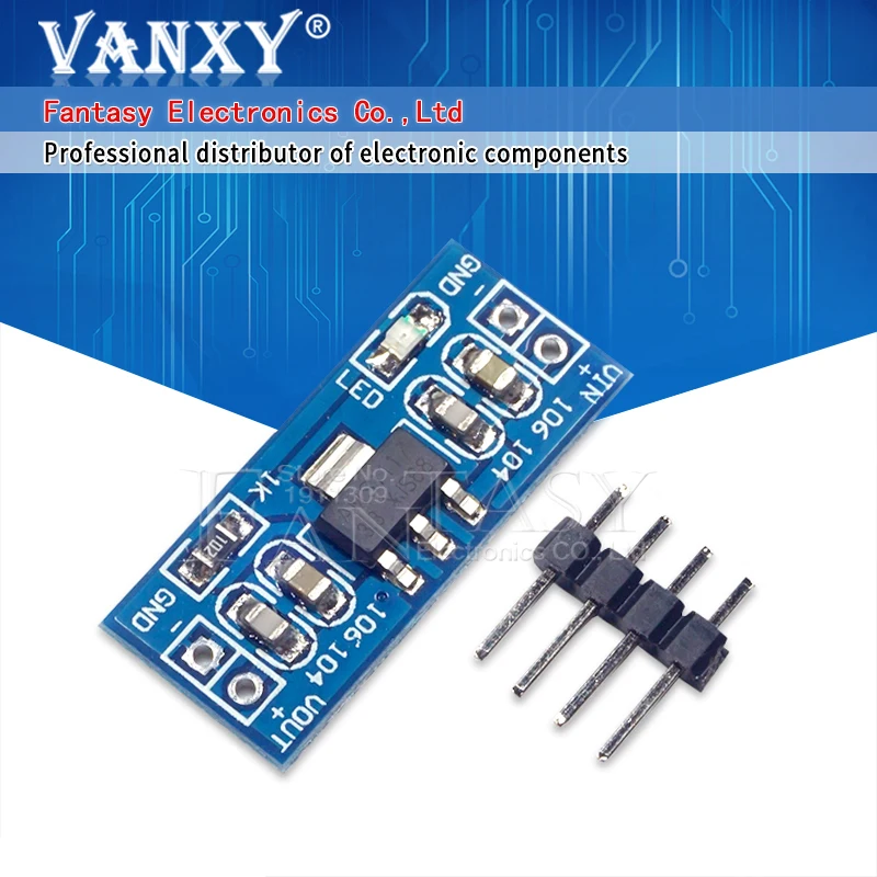 10PCS 800MA 5V 3.3V DC-DC Step-Down Power Supply Buck Converter Module AMS1117