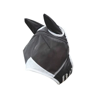 

New Hot Horse Detachable Mesh Mask Horse Fly Mask Anti-Mosquito Fly Mask