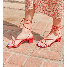 Teahoo ; шикарные сандалии-гладиаторы на лето; Для женщин с перекрестными ремешками Обувь на высоком каблуке открытые босоножки с ремешком между пальцев Для женщин сексуальное платье обувь для вечеринок женская обувь