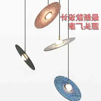 

Nordic Bedroom Bedside U Shaped Hanging Pendant Lights Modern Lamps Dining Room Living Room Bar Led Glass Ball Warm De Fixtures