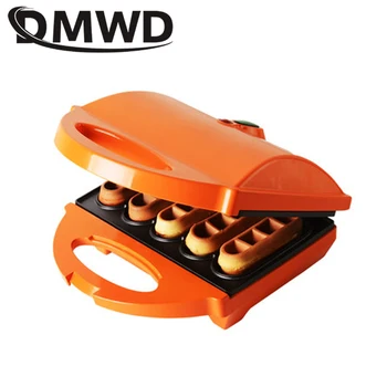 

DMWD Mini Multifunction Eggs Waffle Cake Maker Muffin Bread Stick Iron Oven Breakfast Machine Non-stick Baking Plate EU US Plug