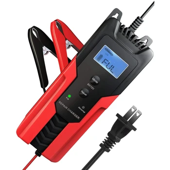 

Automatic Car Battery Charger 12V Intelligent Auto Pulse Repair Maintainer Charging for Motorcycle Moto 6V 12V US Plug