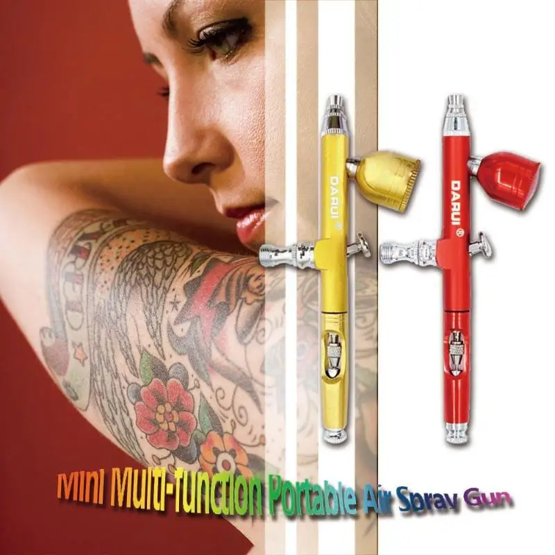 0,2 мм сопло спрей Аэрограф краска для ногтей инструмент татуировки кислородный пистолет распылитель