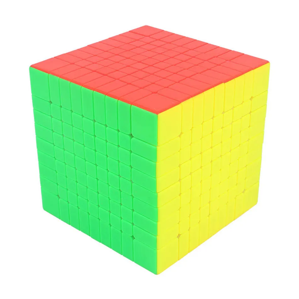 YUXIN Little Magic Professtional Stickerless 9*9*9 Magic Cube Speed Puzzle 9x9 Cube Educational Toys cubo magico 90mm 4