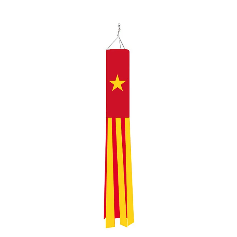 Новые различные страны патриотические баннеры DIY флаг Windsock поддержка сад поставки