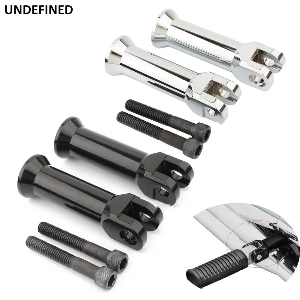 Pedane Supporto Staffa Di Montaggio Passeggero Poggiapiedi Clevis Kit Per Harley Softail Deluxe Flde Fat Boy Street Bob Breakout 18-2020