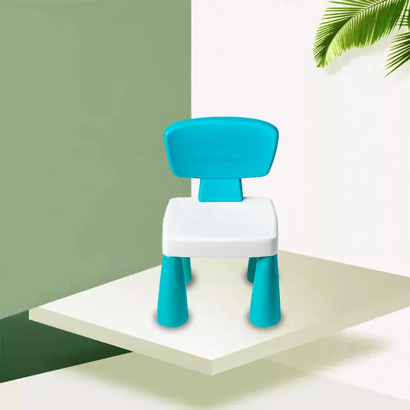растущий стул Sillas Children's Stools Plastic Reinforced Kindergarten Baby Cartoon Dining Chairs Seat Non-Slip Household Bench