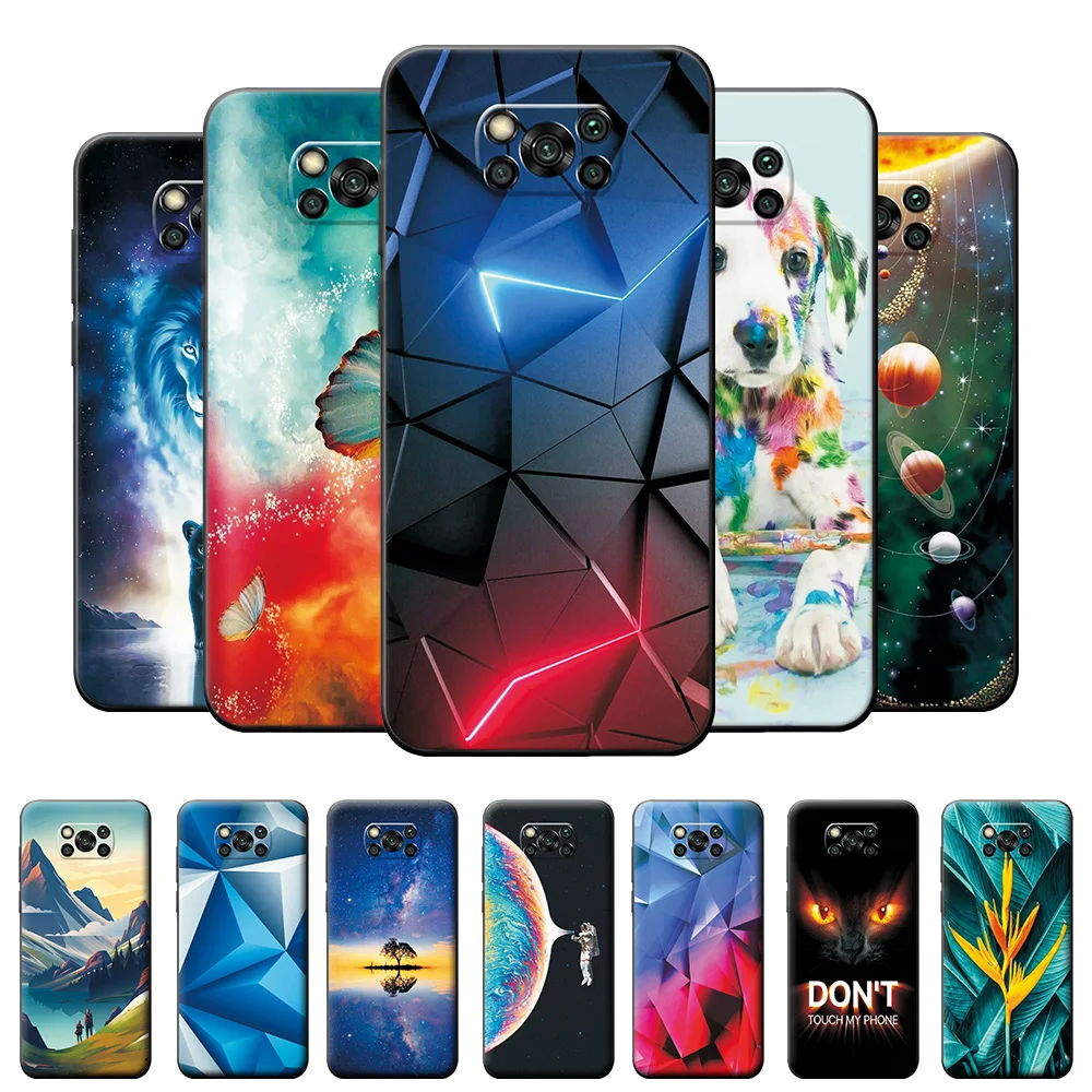 Custodia Per Xiaomi Poco X3 Custodia Nfc Xiaomi Poco X3 Pro Cover Posteriore In Silicone Morbido Per Xiaomi Poco X3 Custodia Per Telefono Nfc Tpu Poco