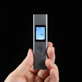 

40m Distance Meter Roulette Tool Measure Device Ruler Tape Handheld Portable Digital Display Rangefinder Pen Aluminum Alloy