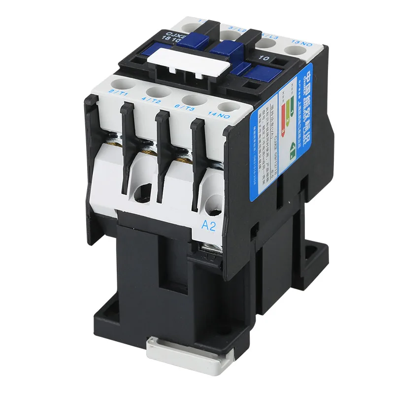 Контактор CJX2-1810 LC1 CA 18A 3 fases 3 футболки-поло грех бобина voltaje 380 V 220 V 110 V 36 V 24 V 50/60Hz RU carril Din 3 P+ 1NO ab
