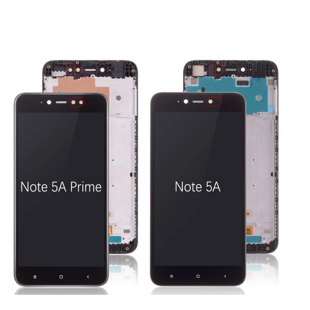 Оригинальный дисплей 5 дюйма для XIAOMI Redmi Note 5A / Prime ЖК с сенсорным экраном и