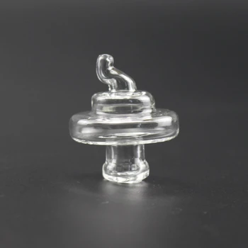 

New arrival Glass UFO Carb Cap Hat Caps for Thermal Quartz Banger Nails Enail Carb Cap for Glass Bong