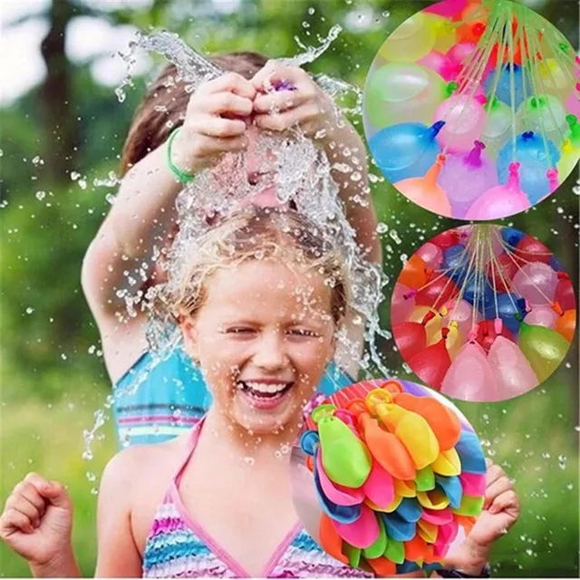111pcs Water Bombs Balloon Amazing Filling Magic Balloon Children Water War Game Supplies Kids Summer Outdoor Beach Toy Party 2