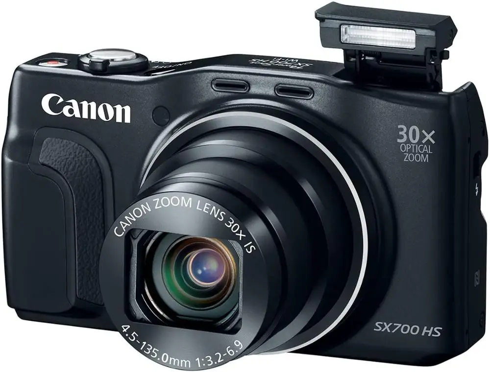 Цифровая камера Canon PowerShot SX700 HS б/у Wi-Fi 16 1 мегапикселей cmos 30x оптический зум