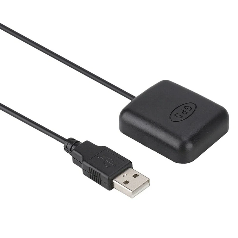 USB interface GPS antenna For Car 1pcs Receiver Black RG174 3V-5V 3 meters Laptop Phone Cable Durable