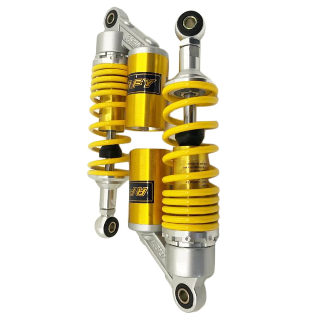1 Pair 295mm Motorcycle Suspension Air Rear Shock Absorbers Universal Fit for ATV Go Kart Quad Dirt Sport Bikes - 661lbs