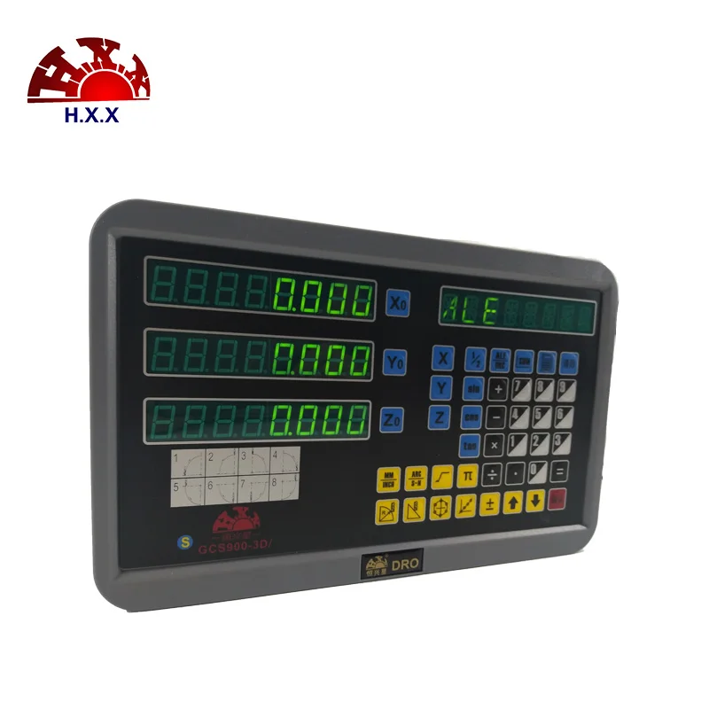 Набор/комплект hxx dro цифровой индикации GCS900-3D/и 0-1000 мм GCS898 линейный стеклянный энкодер для всех машин