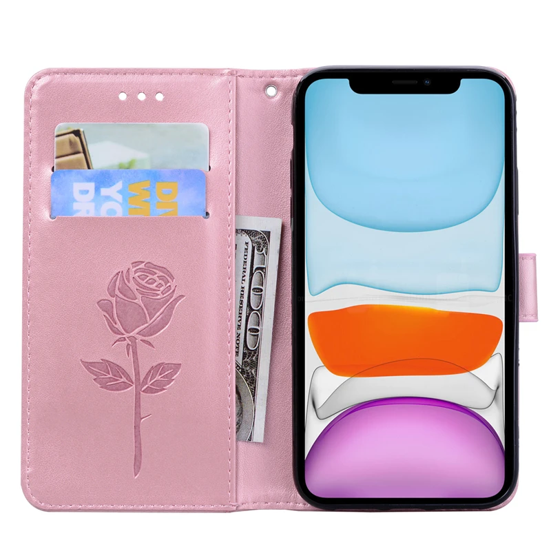 Книжка флип бумажник чехол Чехол для iPhone 5 5S SE 7 8 Plus 6 6s подставка из искусственной кожи для Apple X XS XR 11 Pro Max