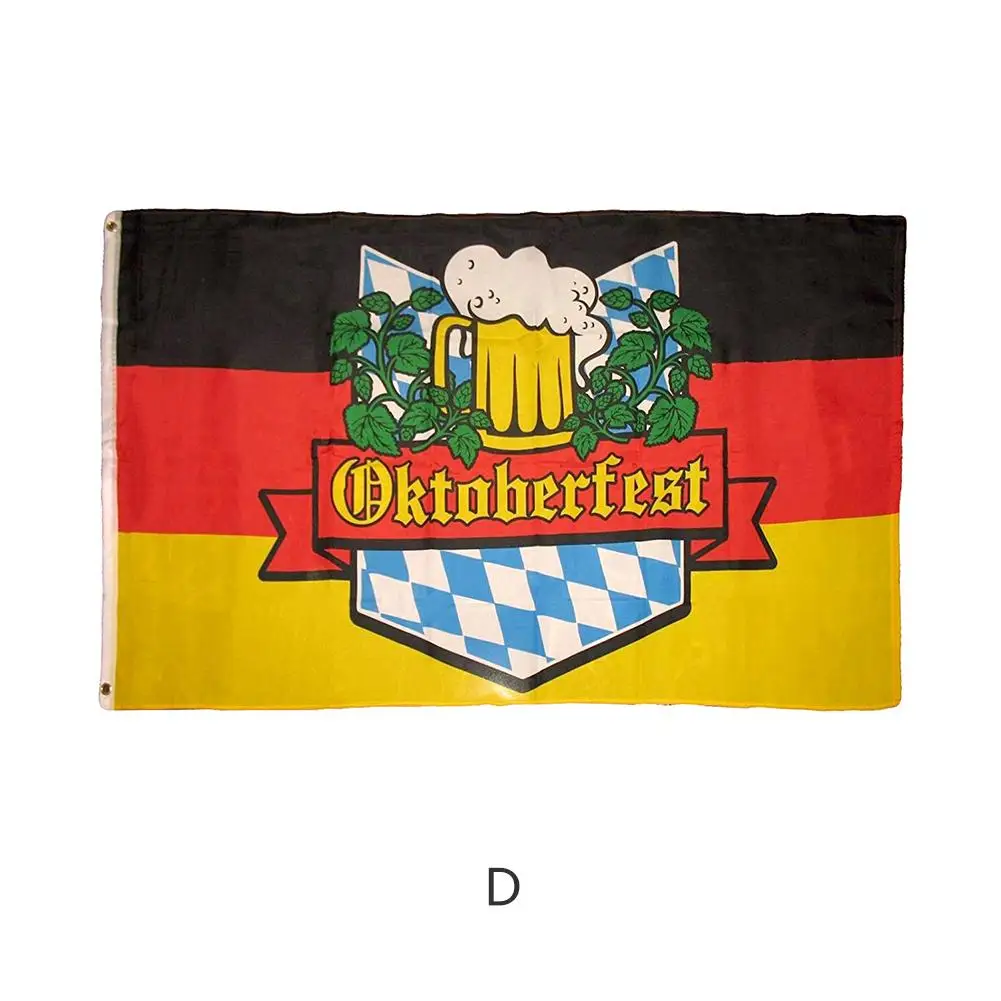 Oktoberfest декоративная Растяжка флаг вечерние Двери Подвесные украшения струны флаг для фестивалей вечеринки Октоберфест 20E - Цвет: D