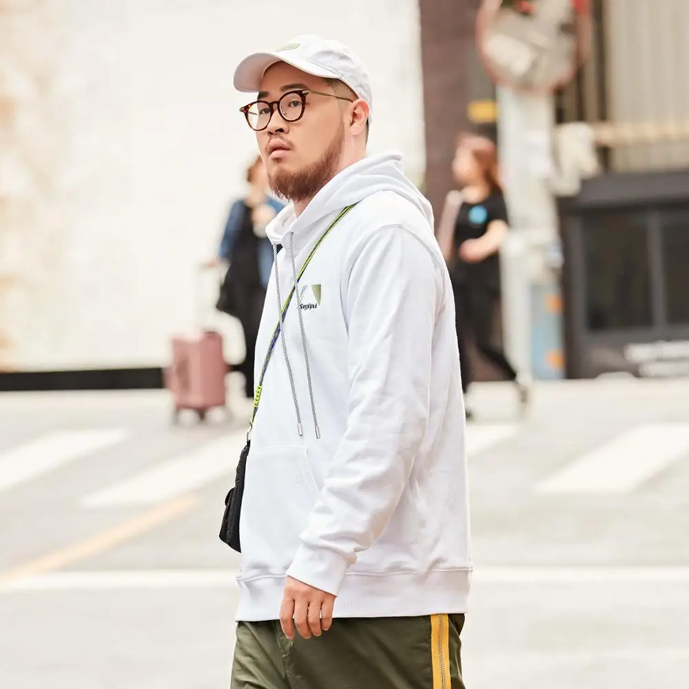 B. X популярный логотип большой размер мужская одежда с большой областью 3d вышитая Толстовка