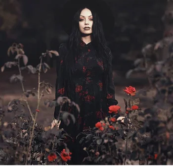 

Punk Lolita Fairy Girl Dress printing victorian dress kawaii girl gothic lolita op Dark Retro Gothic palace sweet princess