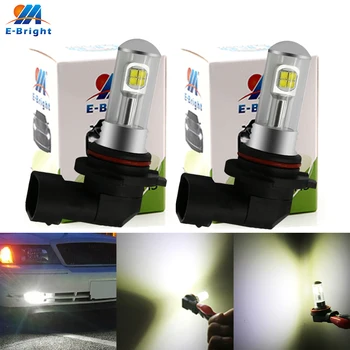 

2X DC 12V 24V 2525 40W Nonpolarity XBD Led Fog Light Bulbs 9005 9006 H7 H11/H8 H3 H1 P15D BA20D 880 881 360 Degree Car White