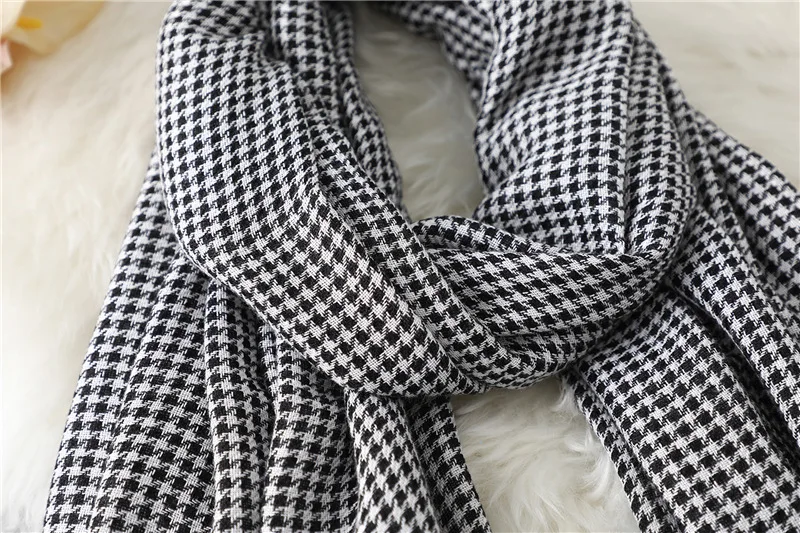 Роскошный бренд клетчатый шарф для женщин зимние кашемировые женские шарфы теплые пашмины Шали Обертывания Модные мужские шарфы