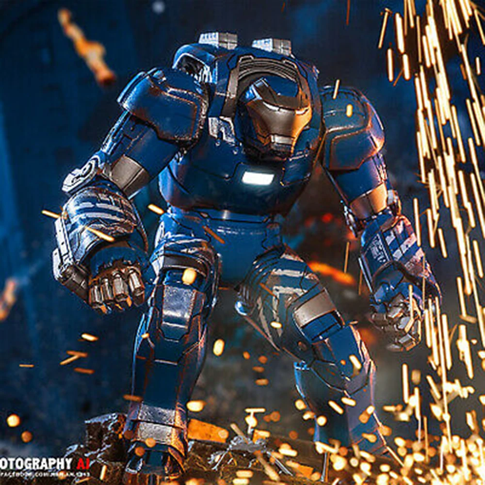 1 Comicave Studio 1/12 Diecast Железный человек Возраст Ultron Mark 38 IGOR MK38 Коллекционная фигурка/mk38 витрина для коллекции - Цвет: 1