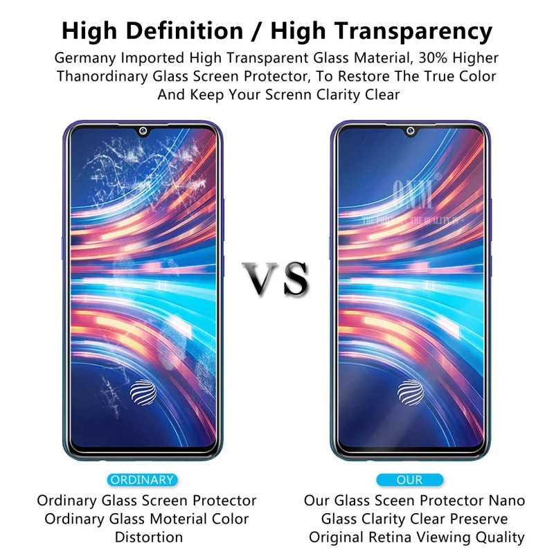Закаленное стекло для vivo V17 Neo защита экрана 2.5D 9H Премиум Закаленное стекло для vivo V17 Neo защитная пленка
