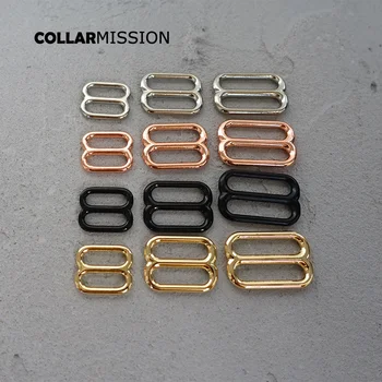 

Metal Non-Welded plating Roller Pin Adjuster buckles For Backpacks Straps cat dog collar DIY accessory for 15mm 20mm 25mm