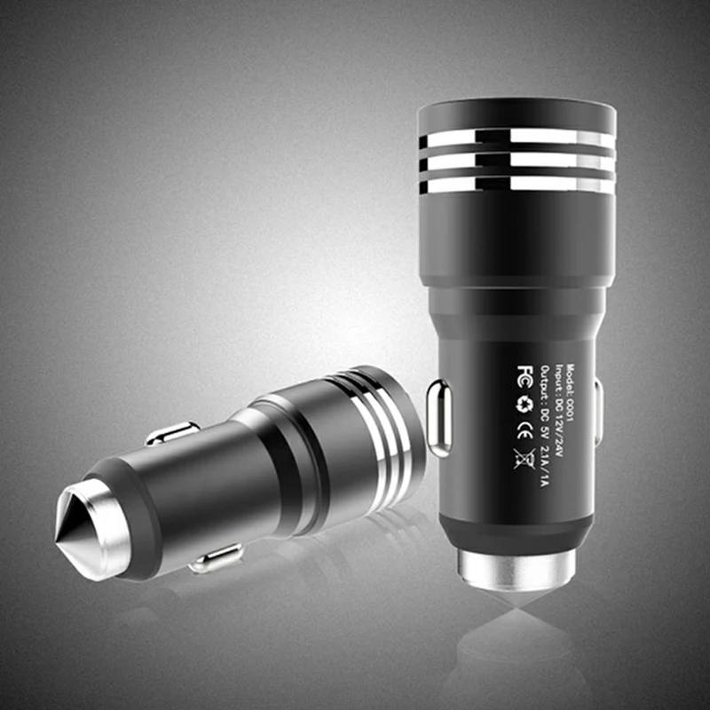Новое автомобильное зарядное устройство двойной USB Автомобильное зарядное устройство