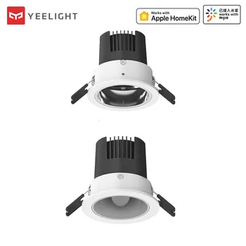 

2020 New Yeelight Smart Downlight M2 Bluetooth Mesh Spotlight 2700-6500K led bulbs works For Apple Homekit For mihome app