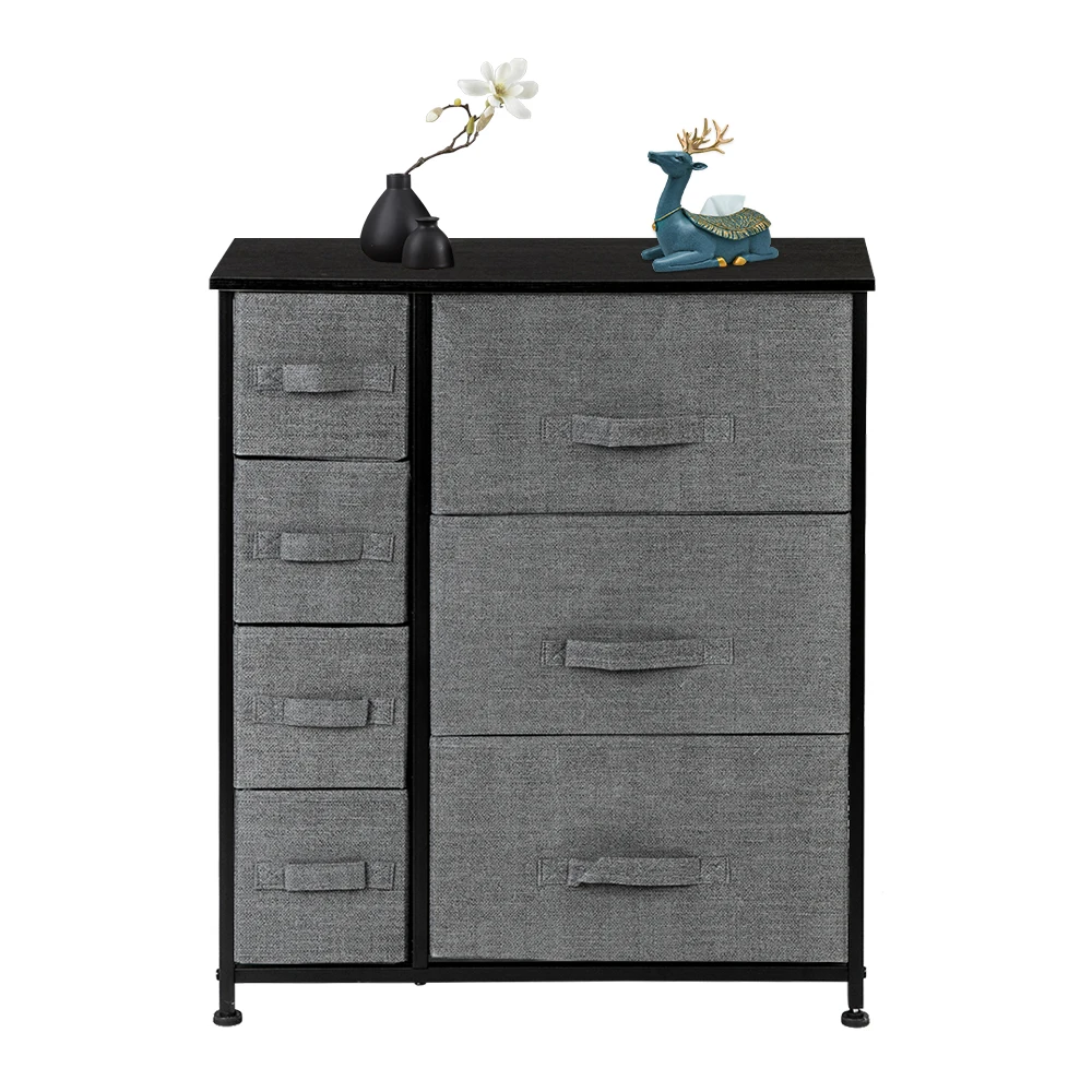 

Dresser With 7 Drawers - Furniture Storage Tower Unit For Bedroom Hallway Closet, Office Organization