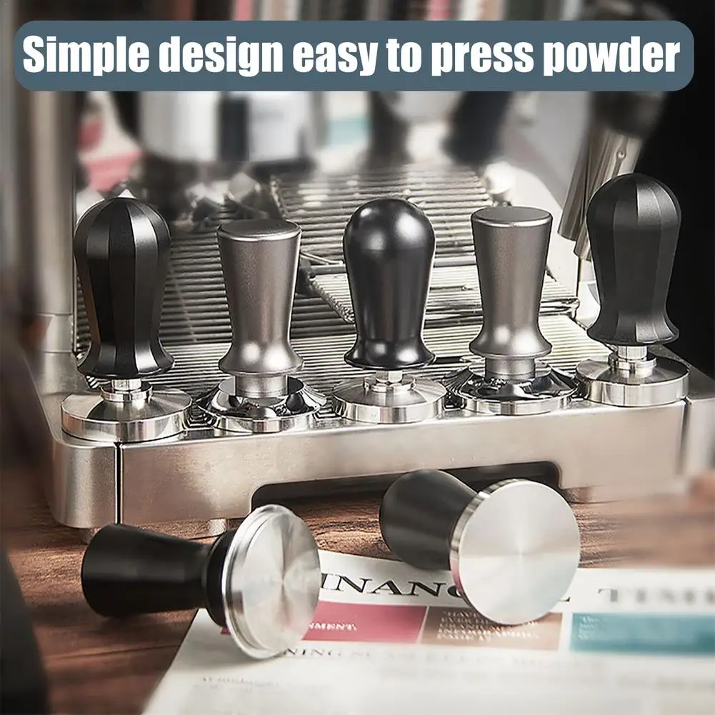 Coffee Tamper Coffee Tamper Calibrated With Spring Loaded Flat
