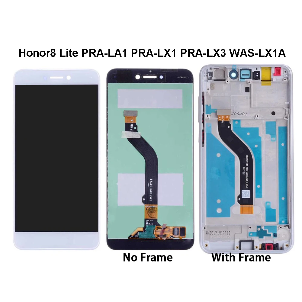 ЖК-дисплей для HUAWEI Honor 8 Lite сенсорный экран для Honor 8 Lite ЖК-дисплей с рамкой PRA-TL10 PRA LX1 LX5