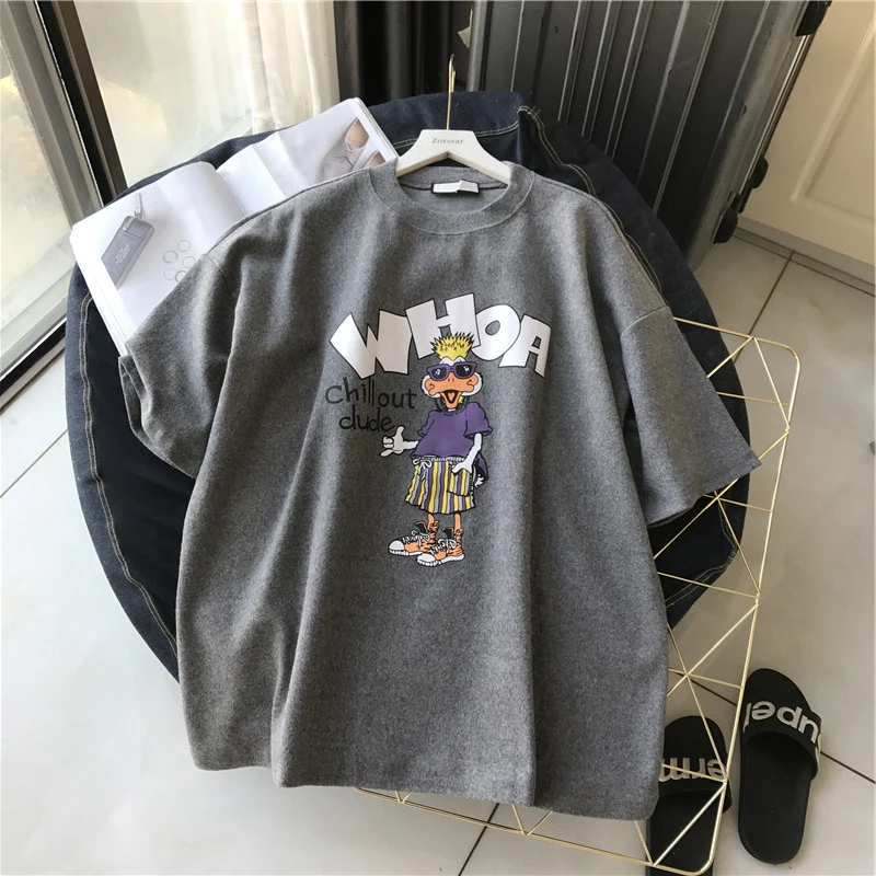 Fashion T-shirts for Women 3D Printed Tshirt 2020 Summer Oversized Tee Short Sleeve Girls Loose Tops Funny T Shirt for 18-35yrs