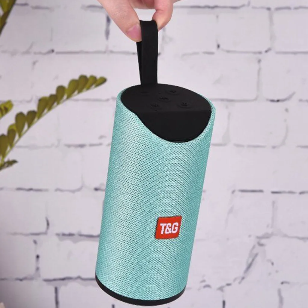 Портативный динамик Bluetooth TG беспроводная мини-колонка 3D 10 Вт стерео FM карта TF бас |