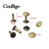 100sets 7x9mm Metal Single Layer Rivets Studs Round Rapid Spike for Leather Craft Bag Belt Garment Shoes Pets Collar Decor ► Photo 3/6