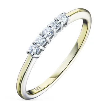 

A ring of gold combined with diamonds e1001kts07198390