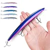 16 Colors 18cm 24g Minnow Fishing Lure Laser Crankbait Hard Artificial Bait Plastic Big Fake Fish Lures Sea Fishing Bait 1