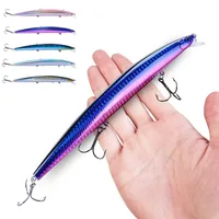 16 Colors 18cm 24g Minnow Fishing Lure Laser Crankbait Hard Artificial Bait Plastic Big Fake Fish Lures Sea Fishing Bait 1