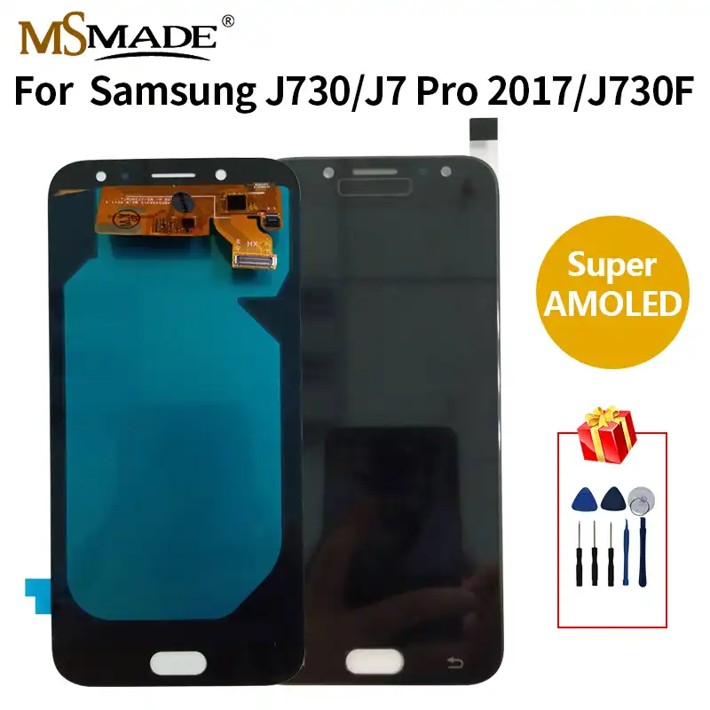 Buy Original Super Amoled Lcd For Samsung Galaxy J7 Pro 17 J730 J730f Lcd And Touch Screen Digitizer Assembly In The Online Store Shenzhen Qiyao Store At A Price Of 25 9 Usd