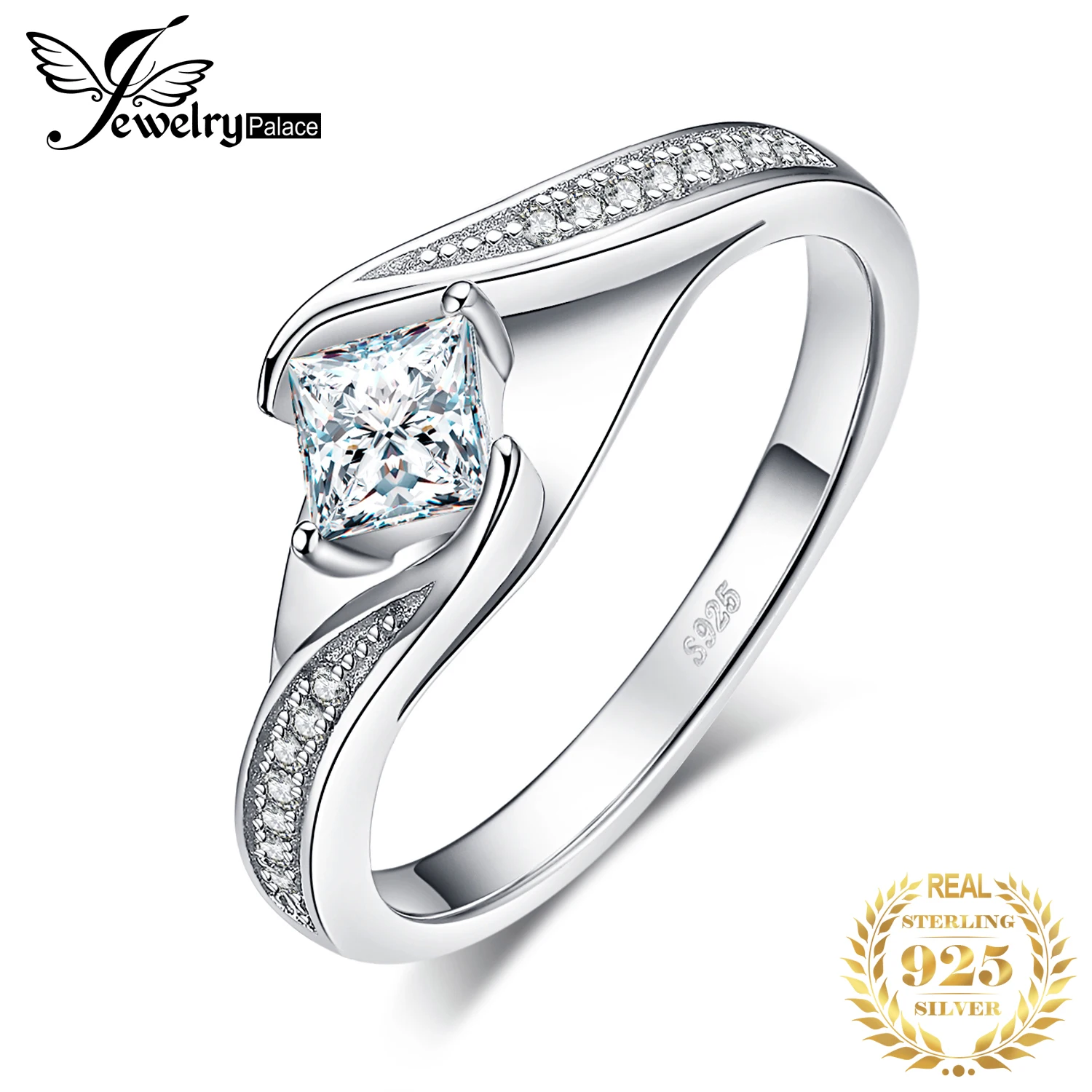 Женское Обручальное Кольцо JewelryPalace обручальное кольцо принцессы из