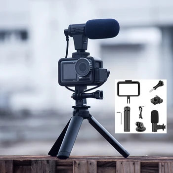 

Case for DJI osmo action sport camera Aluminum alloy Shell Protective cage Frame for DJI OSMO Action Housing Accessories