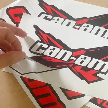 Creatività della moda Adesivi per auto per Brp Can-am Decal Kit adesivo Adesivo in PVC Copertura Graffi Protezione solare Impermeabile