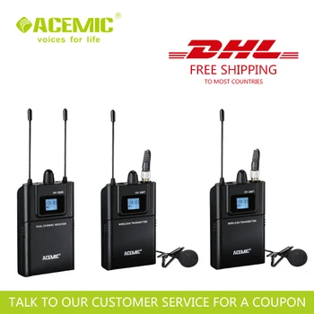 

ACEMIC DV-200 Dual Channel wireless recording microphone