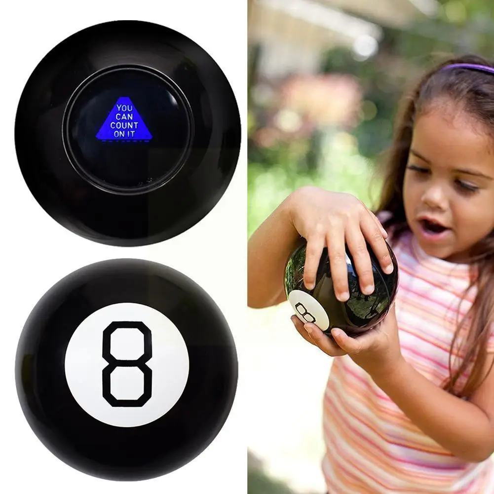 Kids Fun Novelty Toys Fortune Telling Ball Retro Magic Mystic 8 Ball