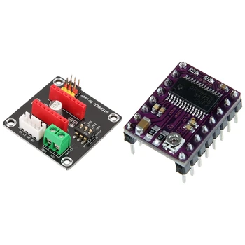 

5 Pcs 4-Lagen DRV8825 Stepper Motor Driver Modul & 1 Pcs DRV8825/A4988 42 Stepper Driver Module Expansion Board