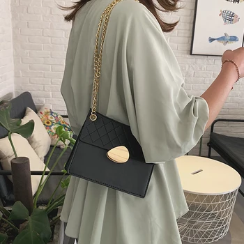 

Net red texture single shoulder armpit bag new 2020 summer fashion simple on the new chain Messenger bag